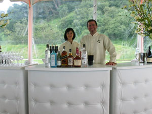 Bar service & bartender at an event