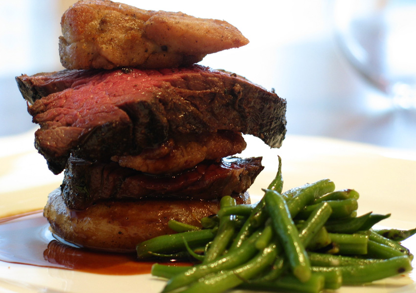 plated-steak